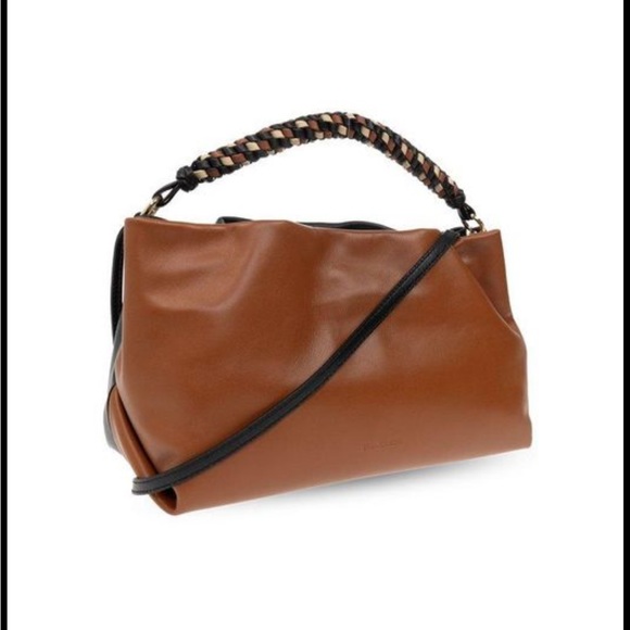 Kensie camel and black cross body bag - Picture 4 of 12